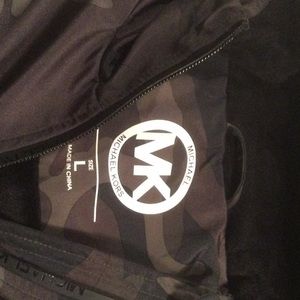 MichaelKors w/o tag fleece lined.elastic cuffs,hood drawstring waist. Never worn